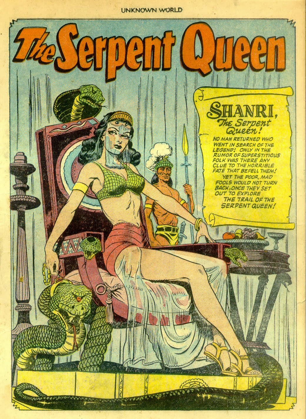 Unknown World 1--The Serpent Queen