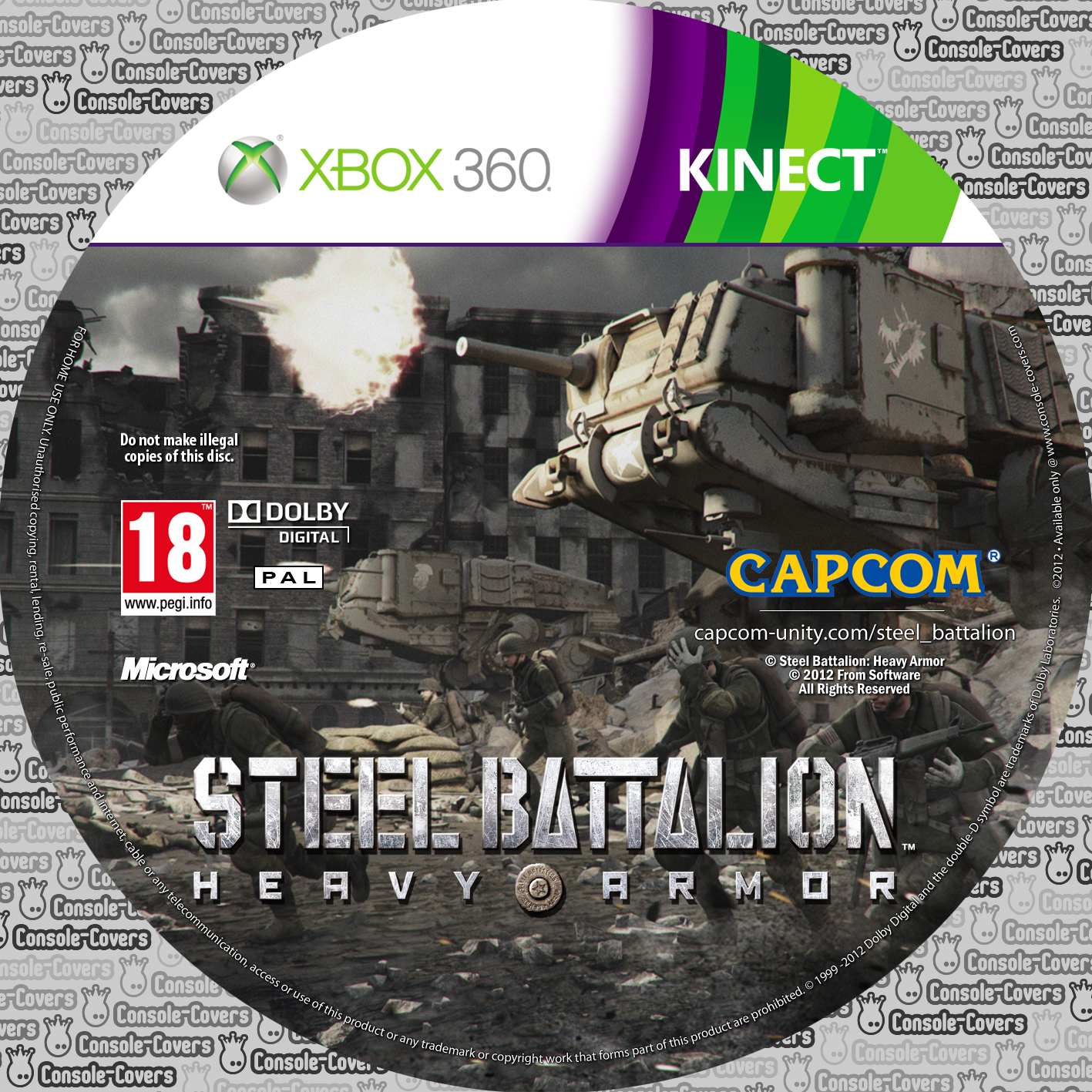 SUPERCAPAS STEEL BATTALION