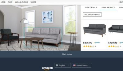 Mendesain ruang tamu secara online dengan Amazon Showroom-gambar 1 Mendesain ruang tamu secara online dengan Amazon Showroom-gambar 1