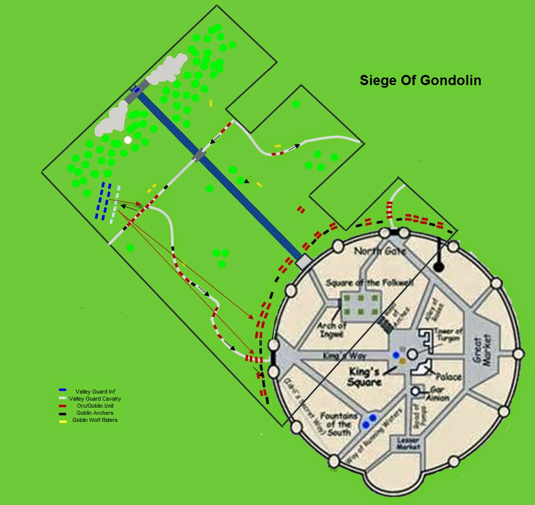 Tides of War: Siege of Gondolin Battle Map