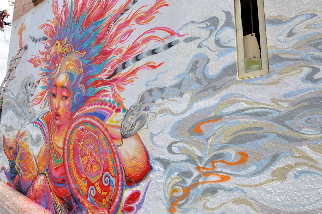 Street Art By Kenta Torii In Queretaro , Mexico For The Board Dripper Festival. 4