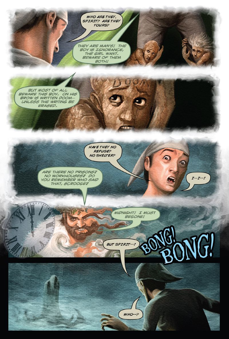 Read page 32 of A Christmas Carol graphic novel