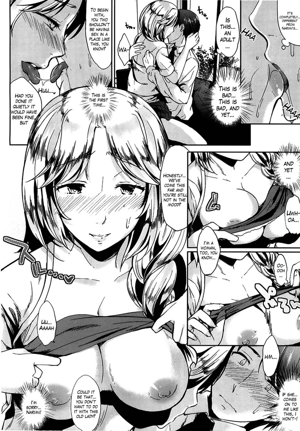Hentai Manga Comic-Half Time-Chapter 1-Half Time-Together with Mother-10
