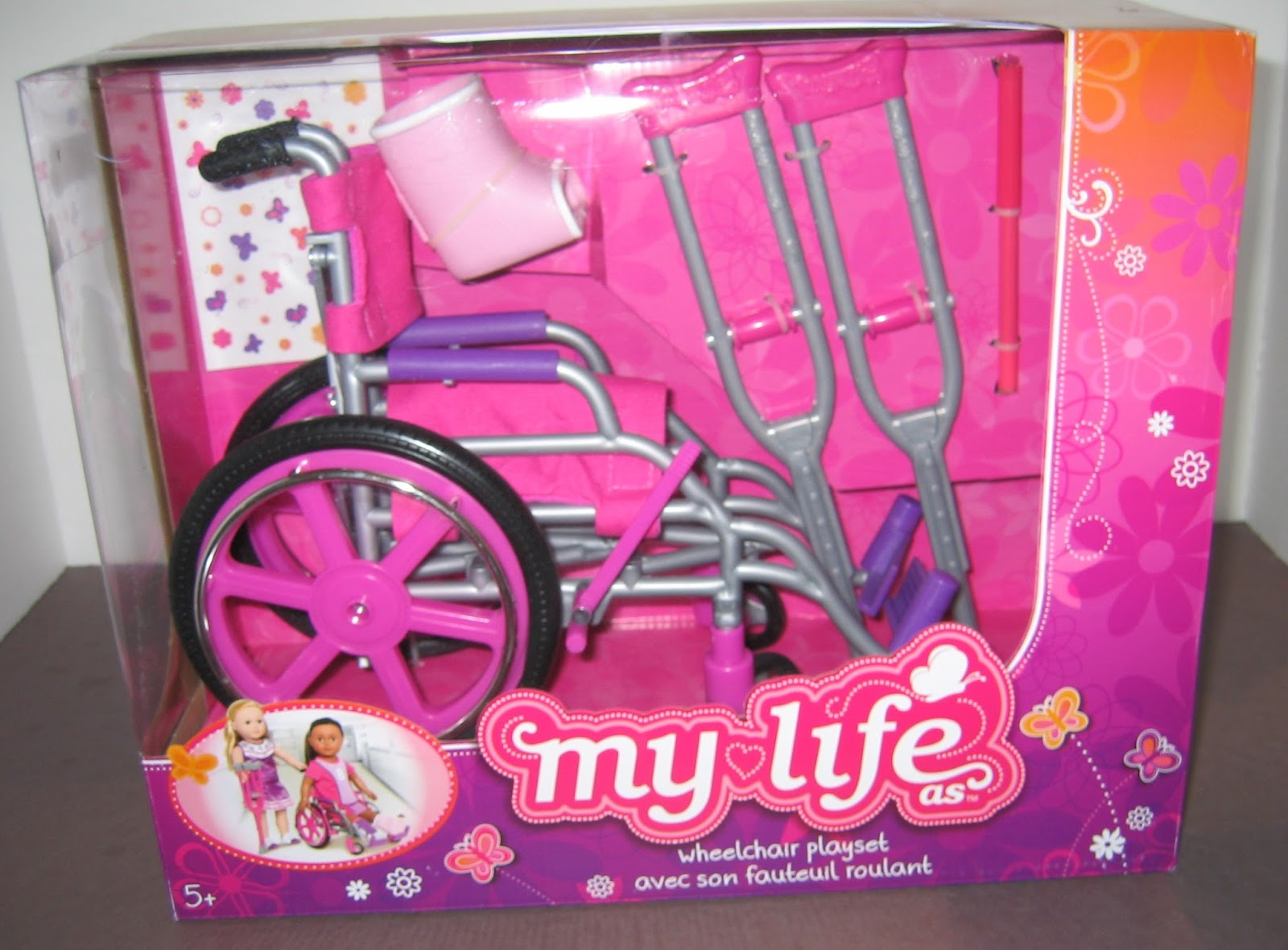 my life wheelchair playset