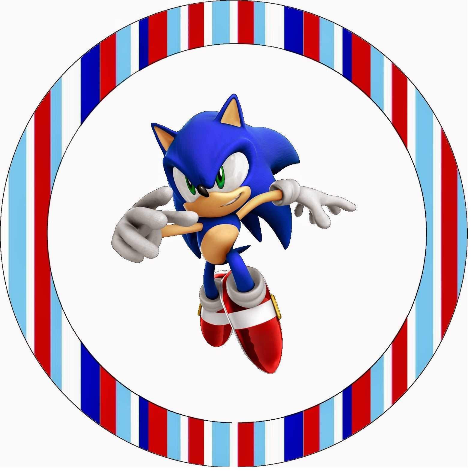 Festa do sonic imprimir