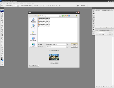 Membuka dan Menyimpan File dalam Photoshop Membuka dan Menyimpan File dalam Photoshop