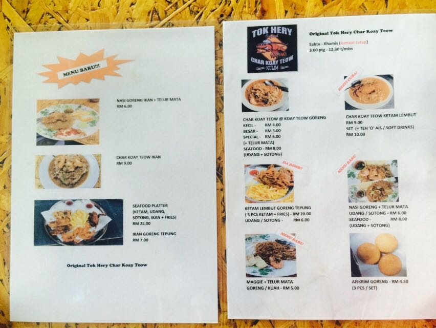 Review Original Tok Hery Char Koay Teow Kulim Char Koay Teow Ketam Kulit Lembut Coretan Murni Alysa