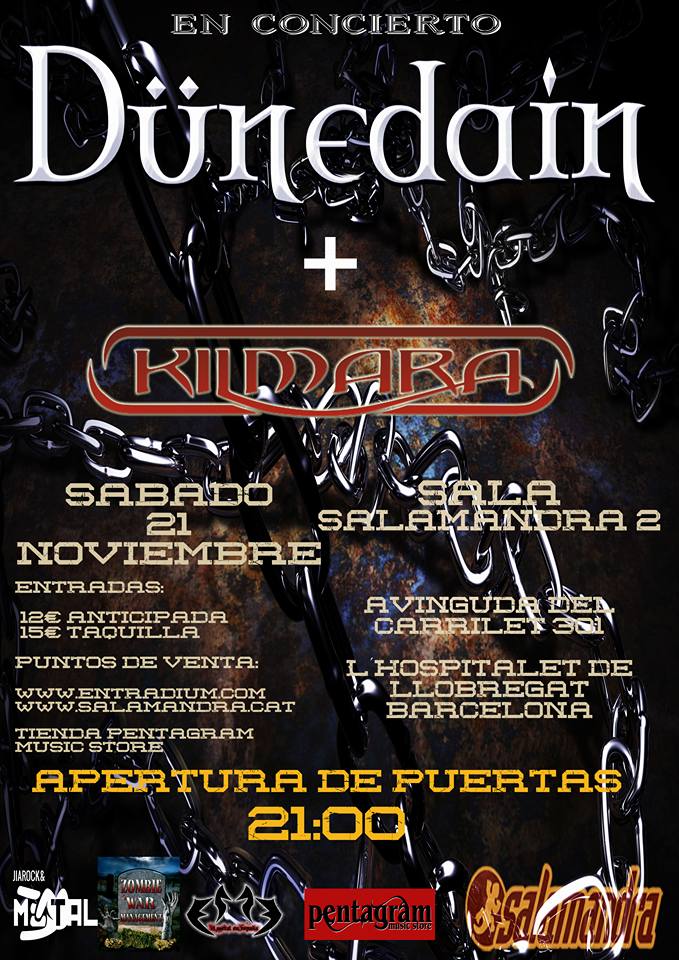 KILMARA Y DÜNEDAIN EN CONCIERTO