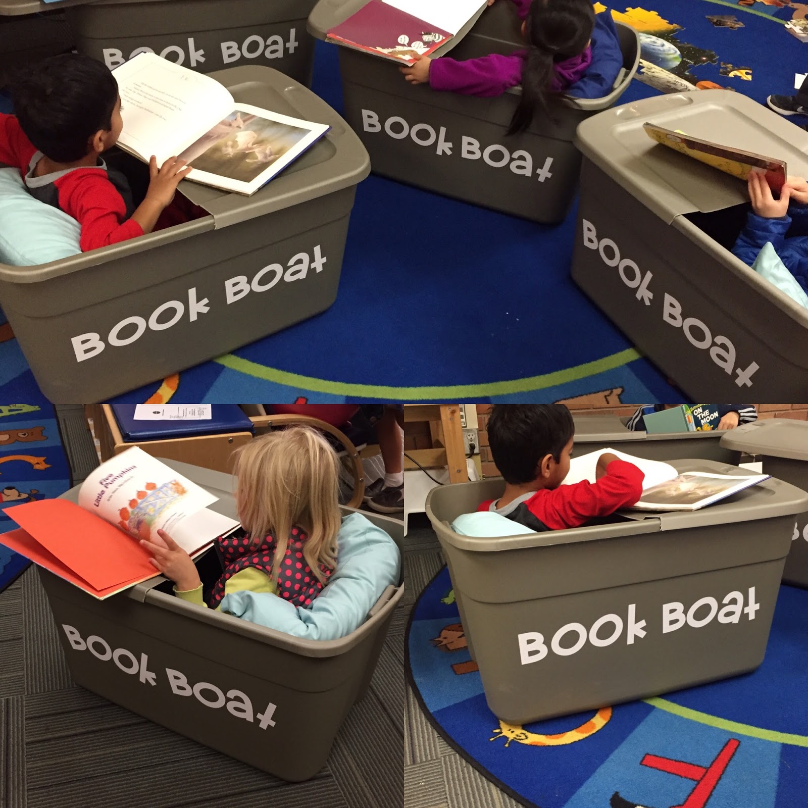 Mrs. Barnes' Bunch! Let's Talk About Book Boats!