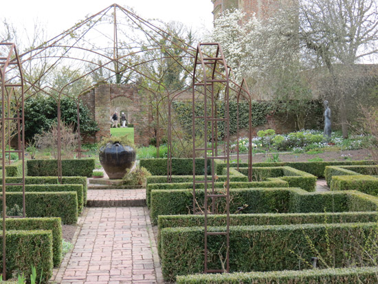 The White Garden, Sissinghurst Castle Garden - April 2013