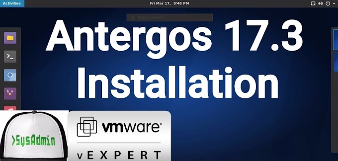 Antergos Installation on VMware Workstation