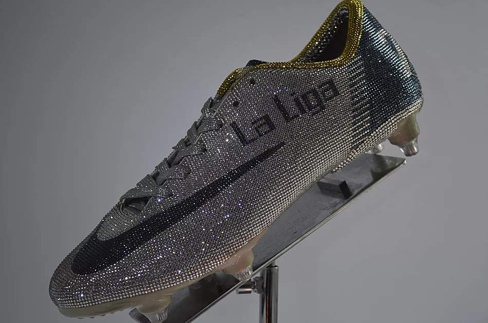 Insane HandMade Nike Mercurial Cristiano Ronaldo Swarovski Crystal