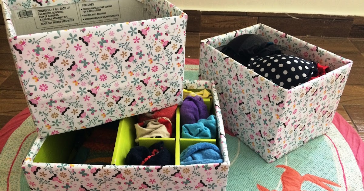 Anchored forever DIY SHOEBOX UPCYCLE