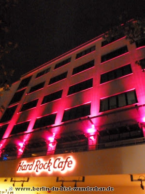 fetival of lights, berlin, illumination, 2012, Hard Rock Cafe