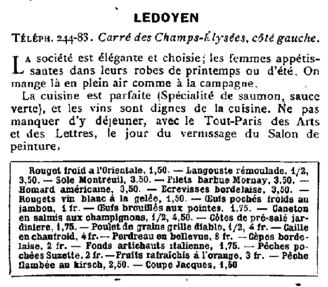 LA CUISINE FRANÇAISE D