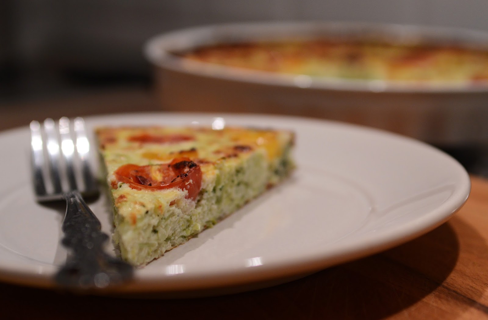 Киш С Рикота, Броколи И Тиквички Ricotta Broccoli Zucchini Quiche