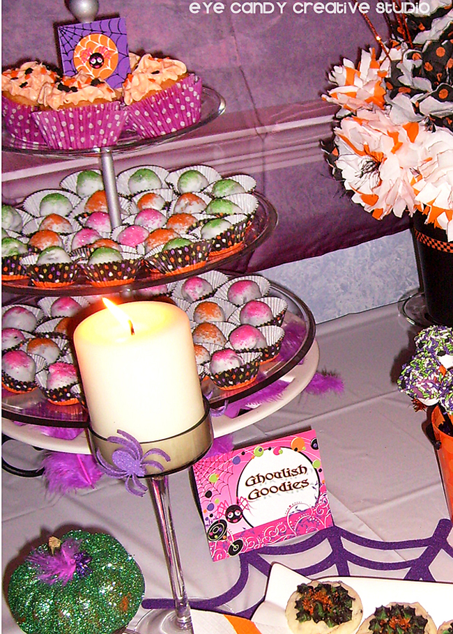 halloween Oreo balls, halloween cupcakes, halloween cupcakes