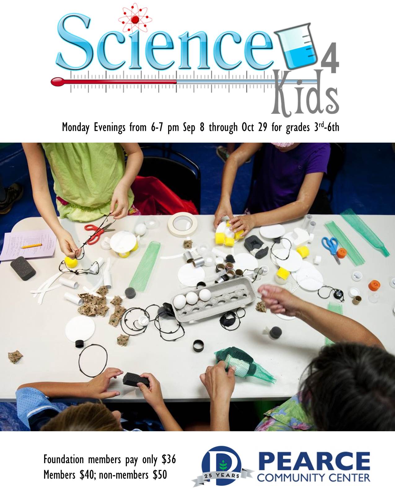 Pearce Community Center: Fun Science for Kids Class