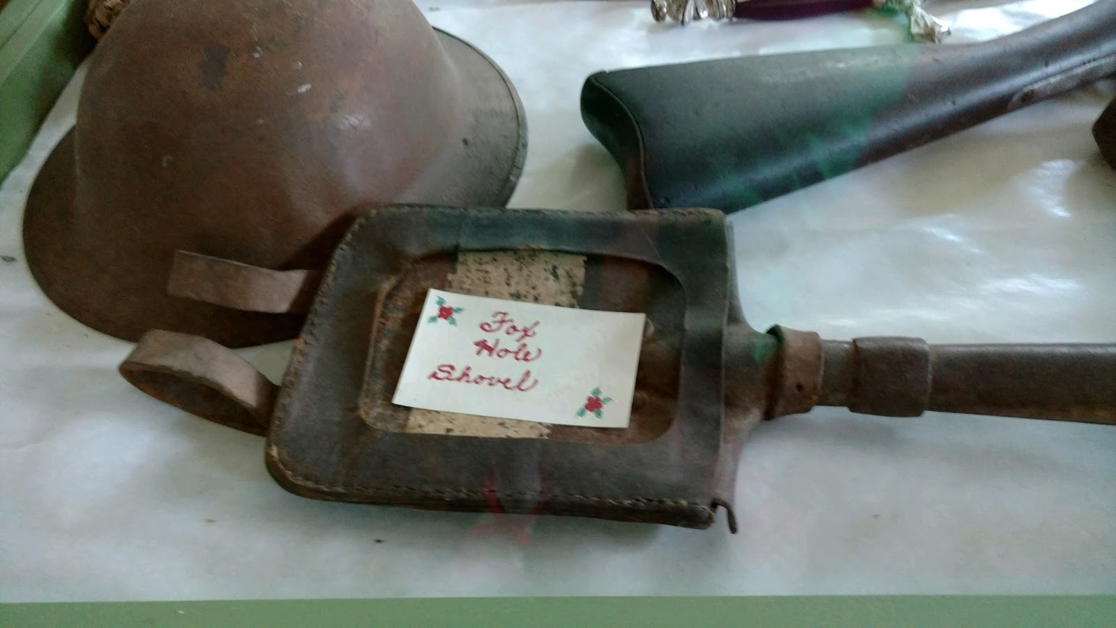 Pieces of Wild Rose, WI Area Genealogy and My Own Fox Hole Shovel