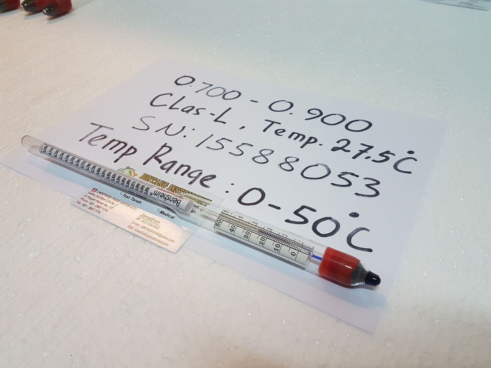 .: Jual hidrometer solar| Alat Pengukur Berat Jenis Minyak