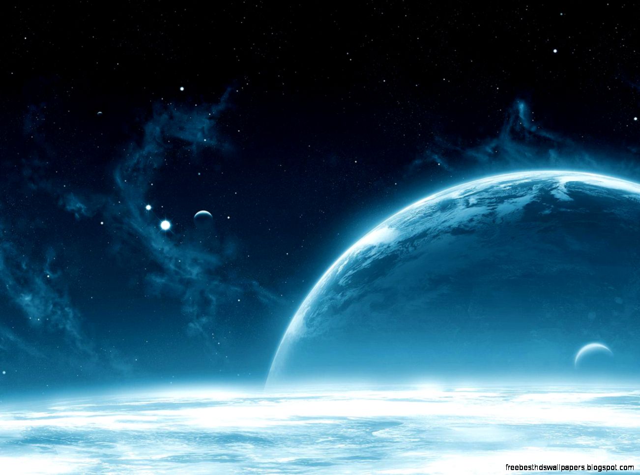 Blue Planet Wallpaper  1400x1050  ID18338