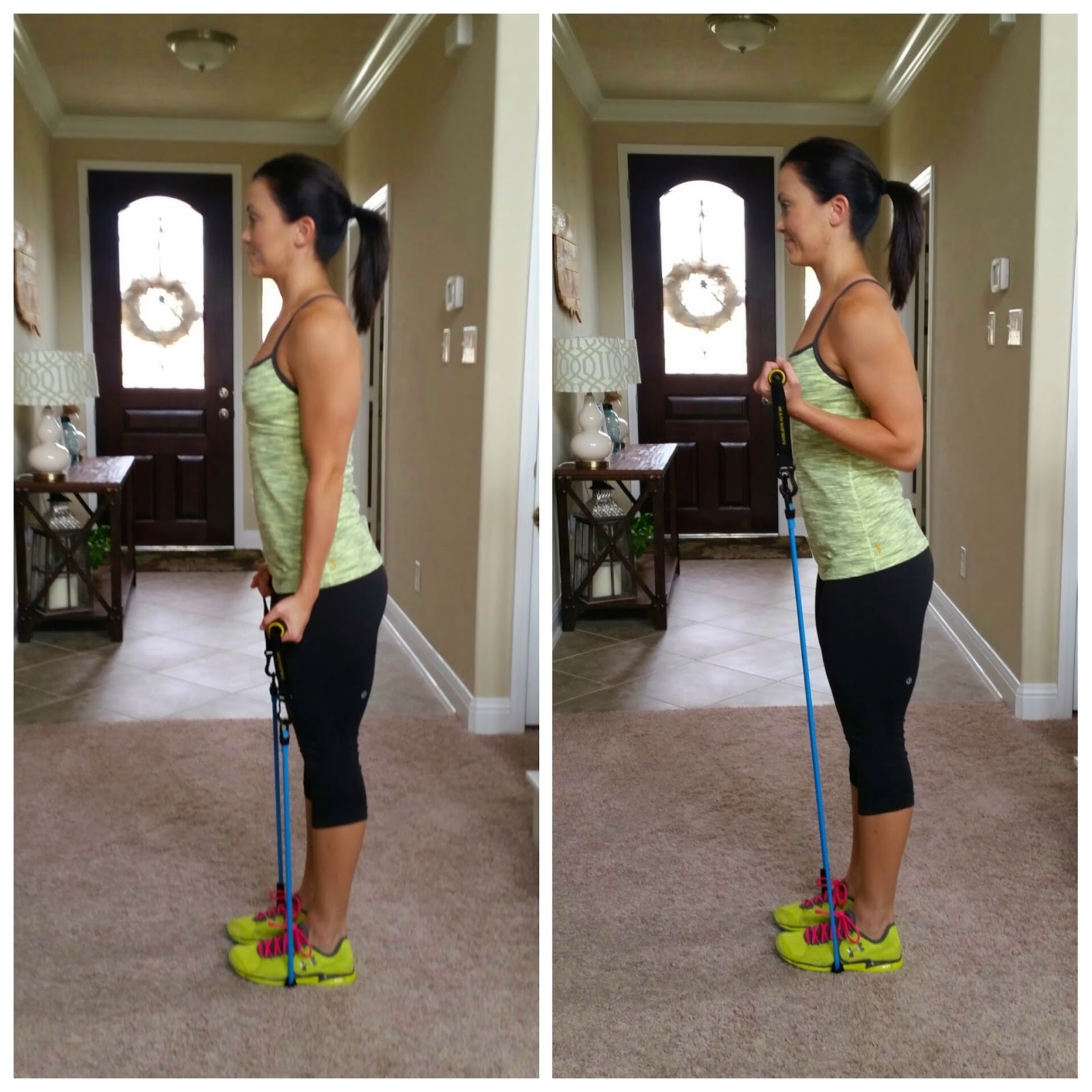 The Fit Chocoholic 10 Resistance Band Moves That Work Your Whole Body
