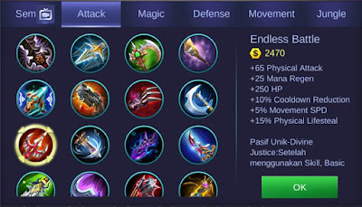 Endless Battle Mobile Legends