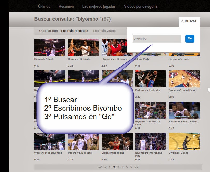 Videos Bismack NBA