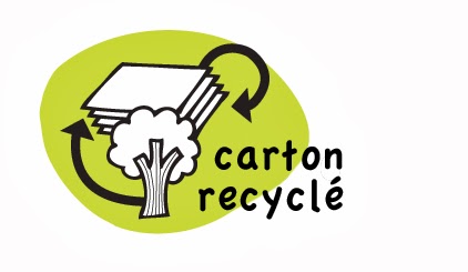 Jeu fabriqué dans du carton recyclé