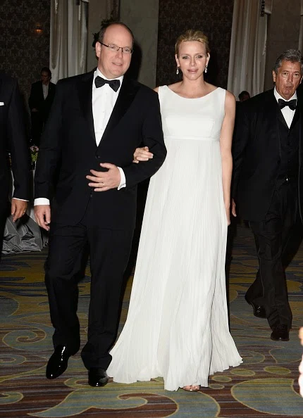  Her Serene Highness Princess Charlene of Monaco and Addyson Wink attends the 2014 Princess Grace Awards Gala at the Beverly Wilshire Four Seasons Hotel on 08.10.2014 in Beverly Hills, California.