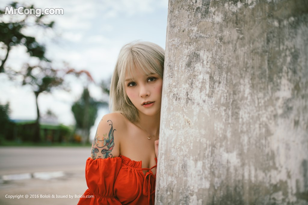 Bololi 2018-01-02 Vol.130: Model Xia Mei Jiang (夏 美 酱) (42 photos) photo 1-13