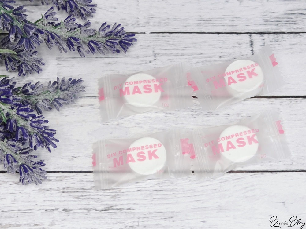 HIT! DIY maska w płachcie - kompresowane bawełniane maseczki w tabletce