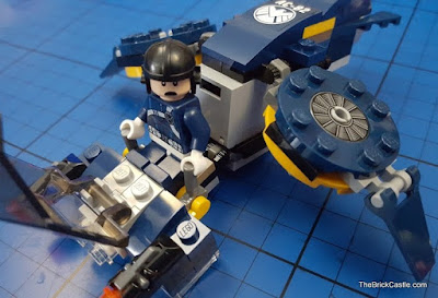LEGO Marvel Superheroes SHIELD Jet Flyer and Agent 76036 review