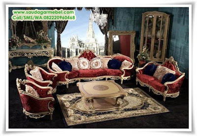 Kursi Sofa Mewah Romawi Royal