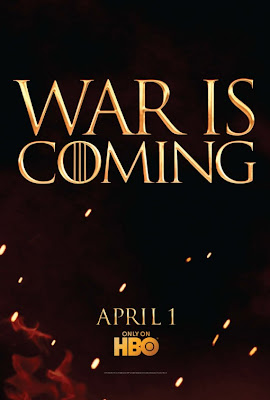 Game of Thrones Season 2 Teaser Television Poster - War Is Coming