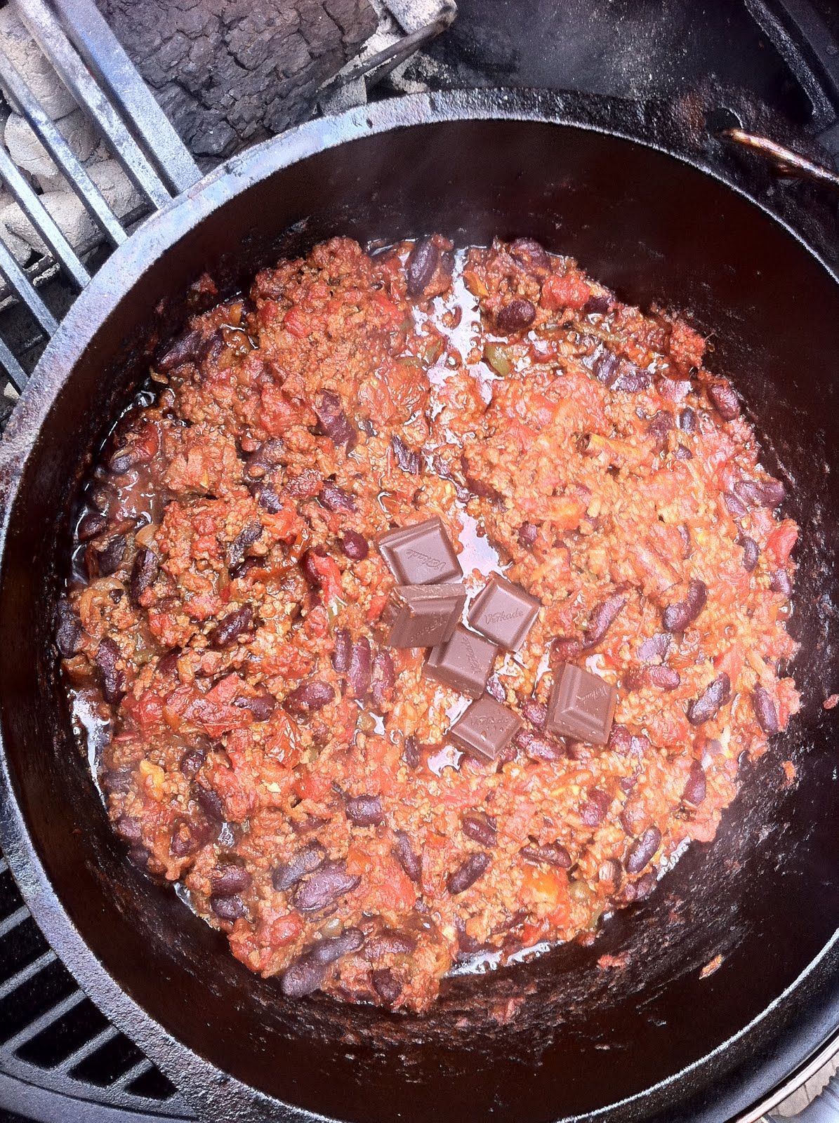 De Roockerij Chili con Carne op de BBQ