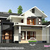 Sloping roof mix 1500 sq-ft home