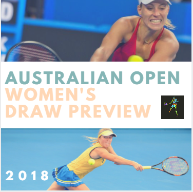 skøn Intensiv sæt ind Tennis Nerds: Fan driven tennis blog: Australian Open 2018 Draw analysis -  Women's Singles
