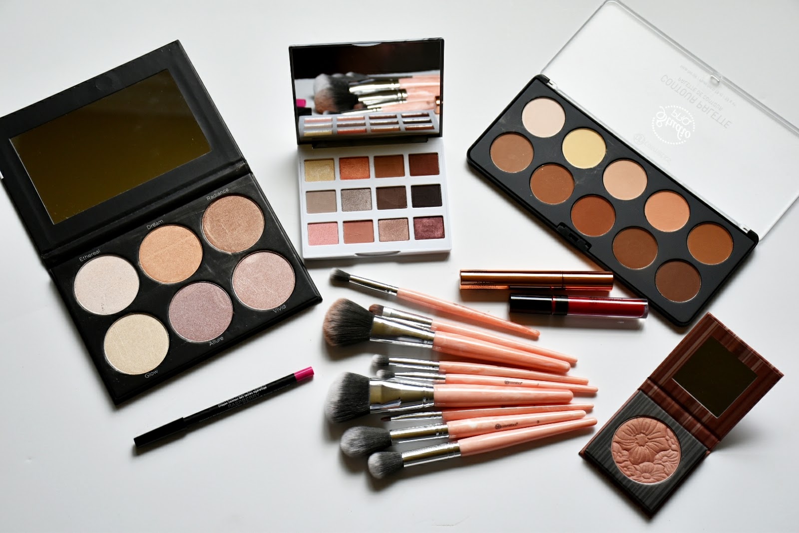 Inexpensive Neutral Makeup Look bh cosmetics Review