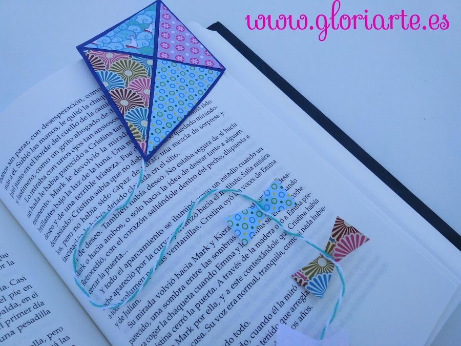 marcador de libro cometa gloriarte