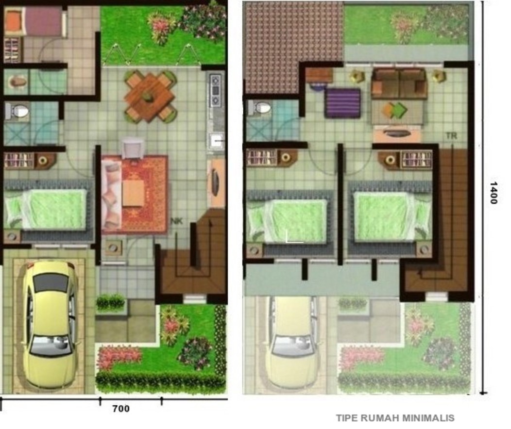 60 Desain Rumah Minimalis 7 X 14 Desain Rumah Minimalis Terbaru
