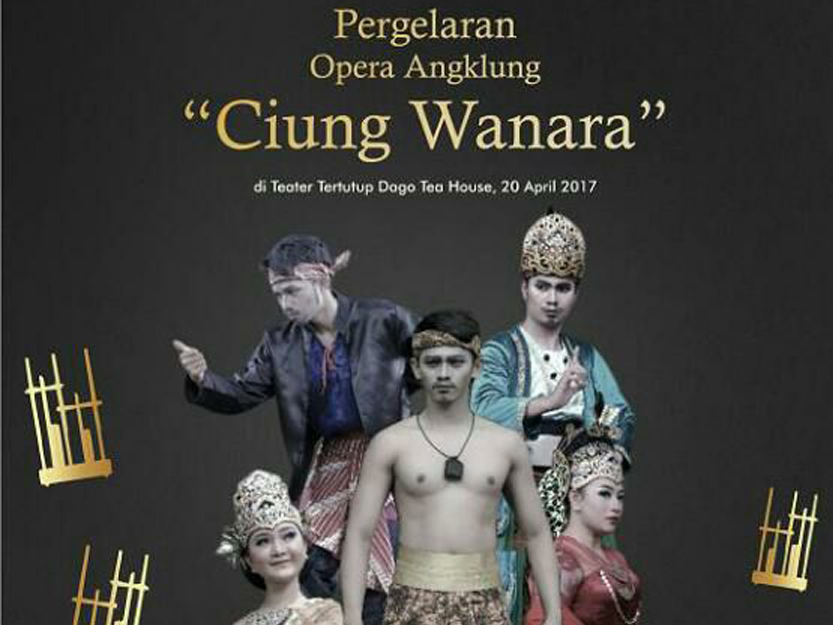 Pergelaran Opera Angklung Ciung Wanara Kabumi Upi Di Dago Tea House