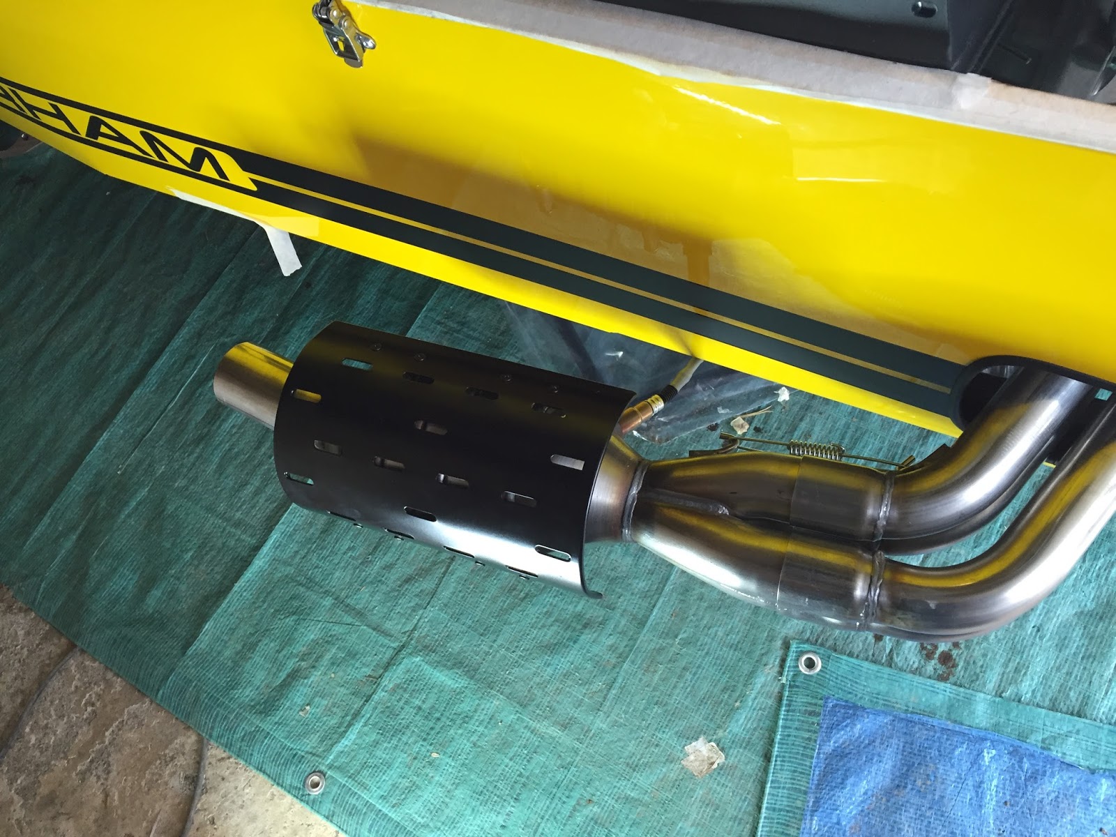 Caterham Seven Build! Exhaust & Cooling