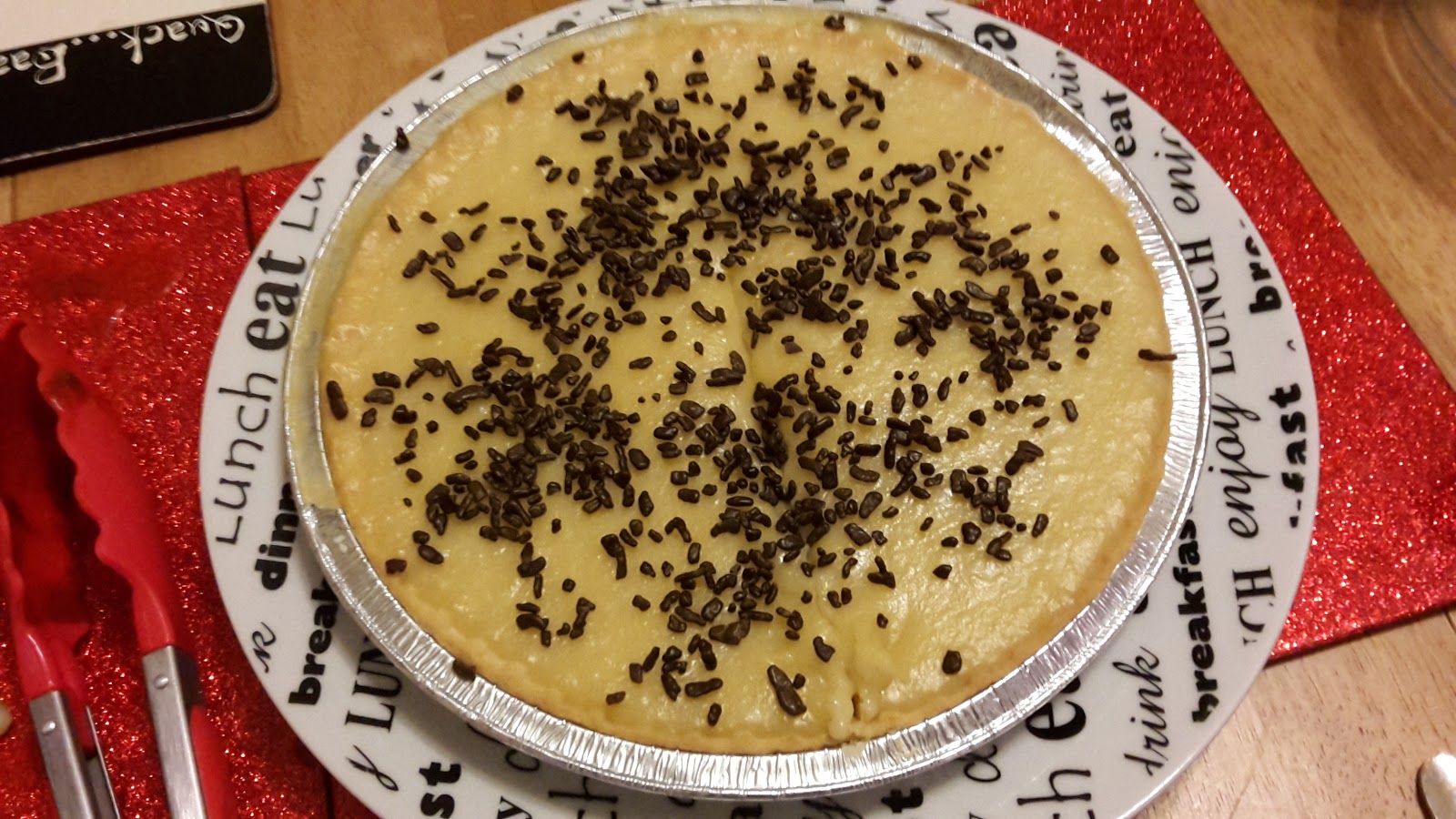 Chickywiggle&amp;#39;s Blogspot: Toffee Cream Tart