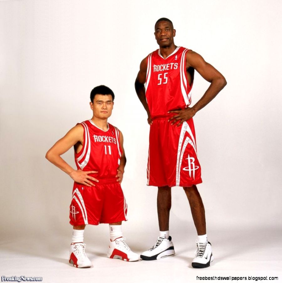Short Yao Ming the Basketball Player Pictures   Freaking News