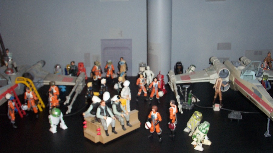 Our Basement Rogue Squadron Hangar