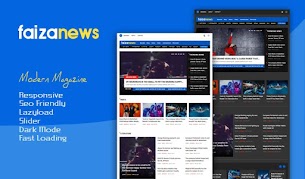 Faizanews Premium Blogger Template