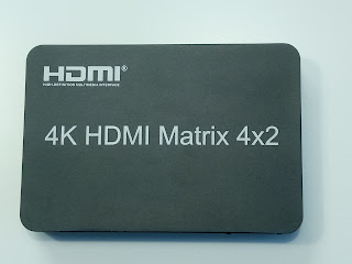 [REVIEW]4K HDMI Matrix 4x2 (HDMI Splitter &amp; Switcher)