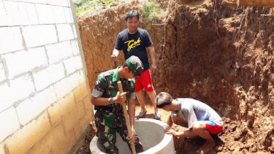 MERAJUT KEBERSAMAAN TNI DAN RAKYAT DISEKITAR TMMD REG KE 103 KODIM 0725/SRAGEN