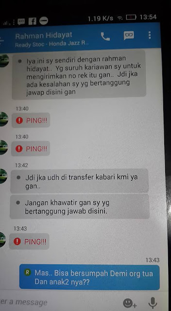 Kocak Banget, Orang ini Sukses Kerjai Penjual Online Shop yang Mau Menipu Kocak Banget, Orang ini Sukses Kerjai Penjual Online Shop yang Mau Menipu